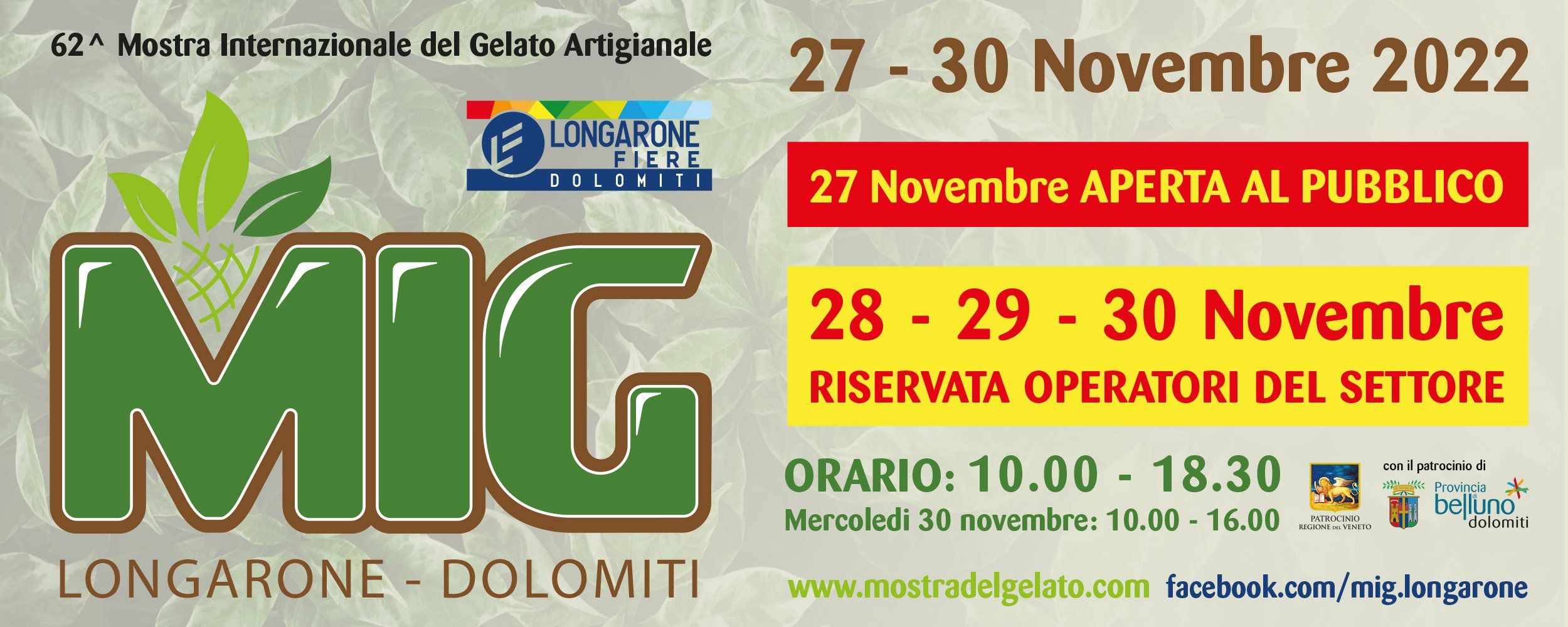 MIG - Mostra Internazionale del Gelato 2022