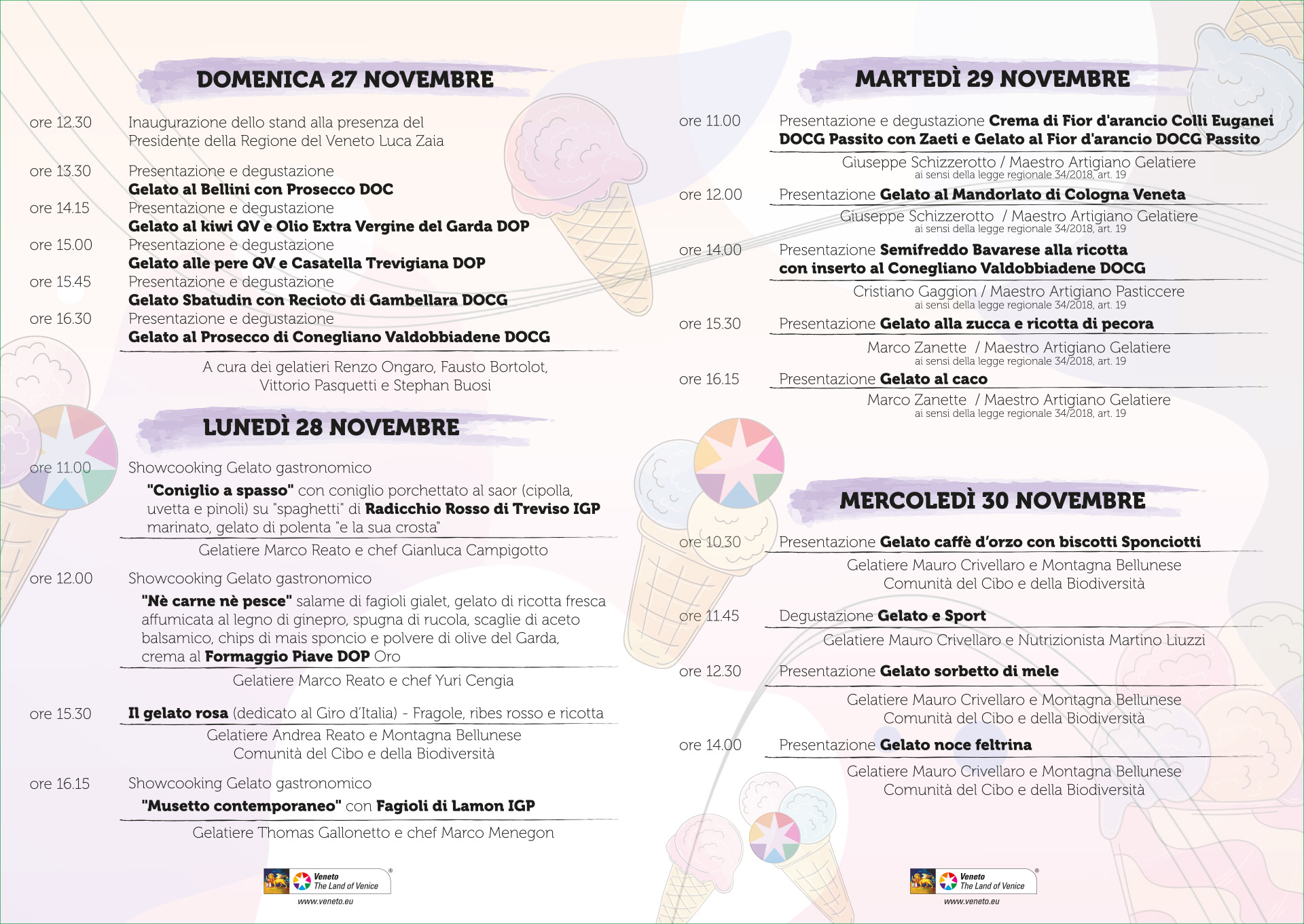 Programma Regione Veneto