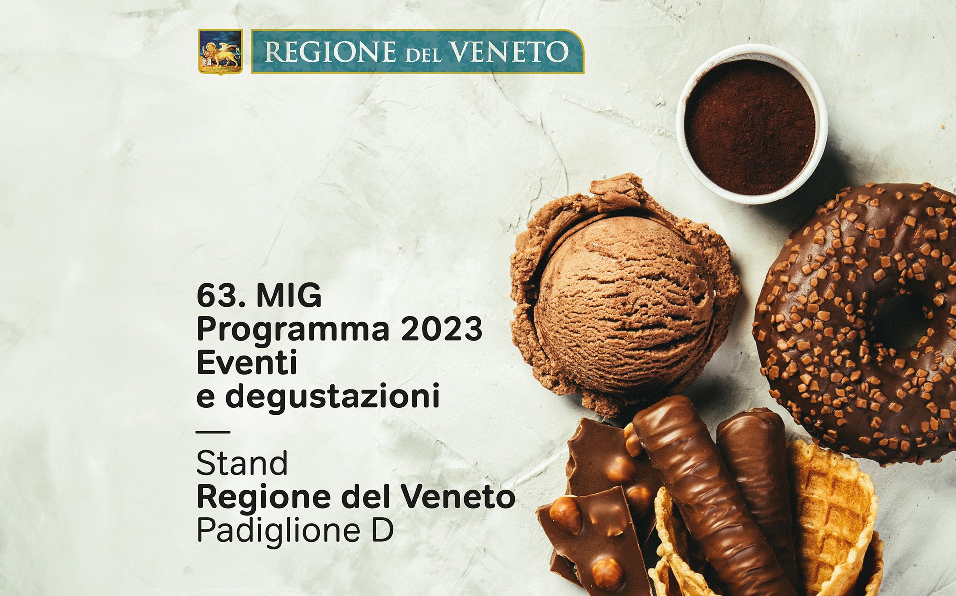 eccellenze venete a MIG 2023 con la regione veneto