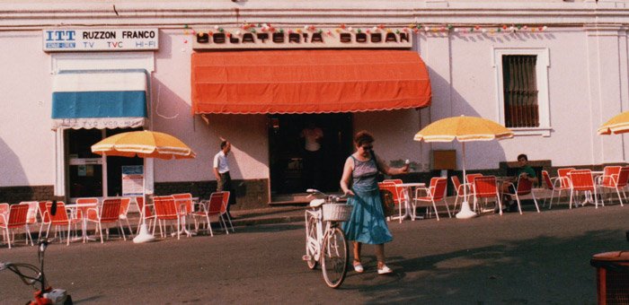 Gelateria Soban di Valenza negli anni 80